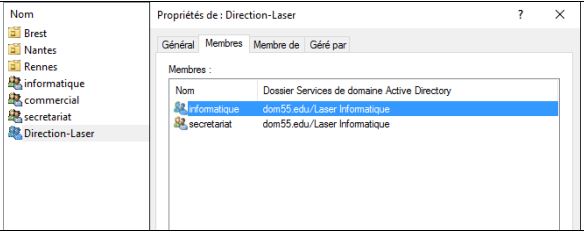 Capture d'écran de ActiveDirectory