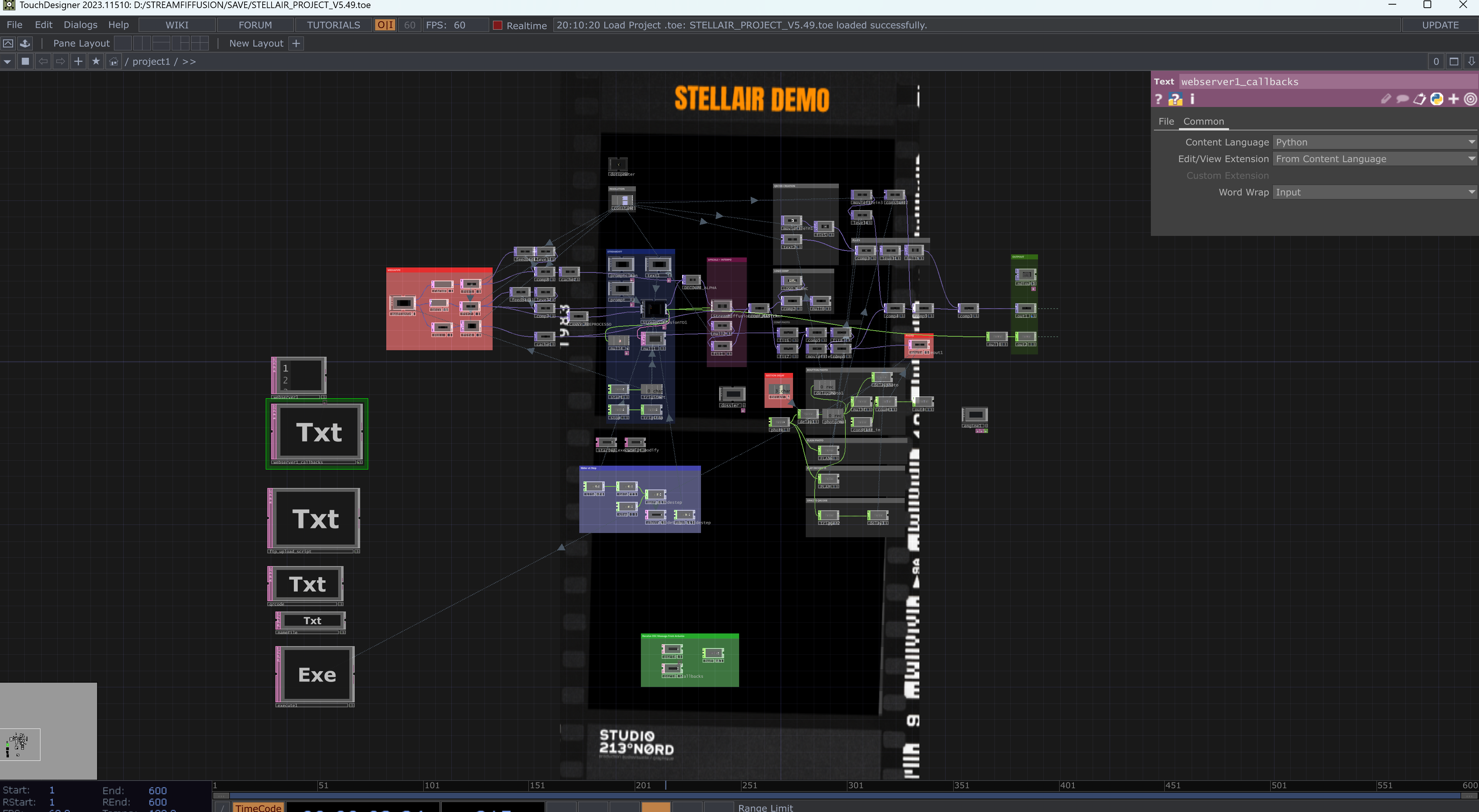 Capture d'écran de Stellair